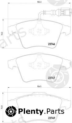  HELLA PAGID part 8DB355011-171 (8DB355011171) Brake Pad Set, disc brake