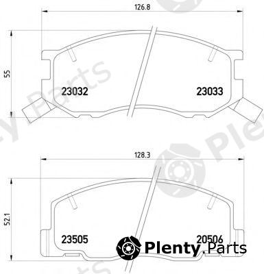  TEXTAR part 2303201 Brake Pad Set, disc brake