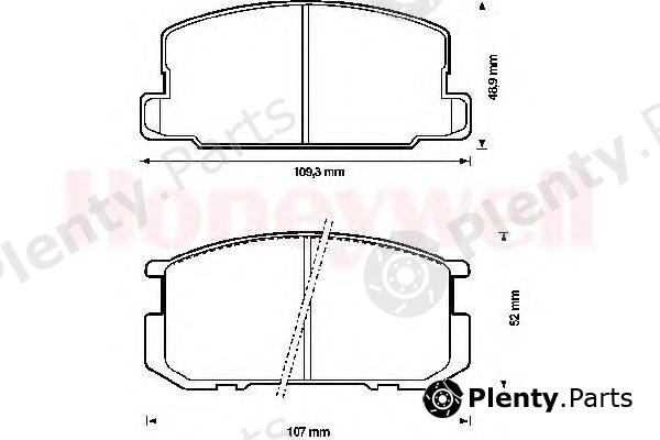  JURID part 572218J Brake Pad Set, disc brake