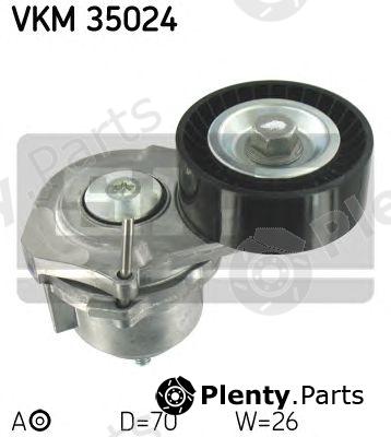  SKF part VKM35024 Tensioner Pulley, v-ribbed belt