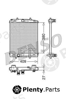  DENSO part DRM21024 Radiator, engine cooling