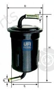  UFI part 3171500 Fuel filter