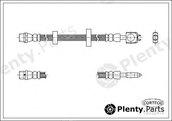  CORTECO part 19032414 Brake Hose