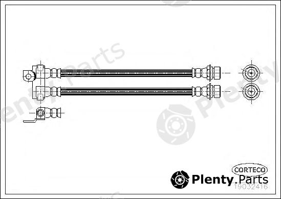  CORTECO part 19032416 Brake Hose