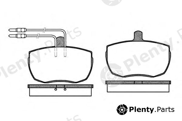  ROADHOUSE part 205604 Brake Pad Set, disc brake
