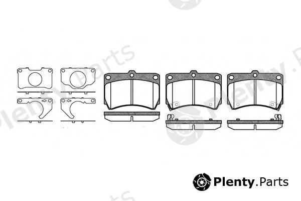  ROADHOUSE part 221232 Brake Pad Set, disc brake
