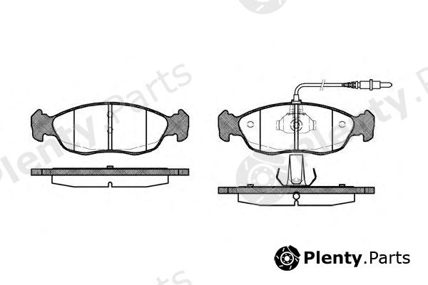  ROADHOUSE part 246102 Brake Pad Set, disc brake