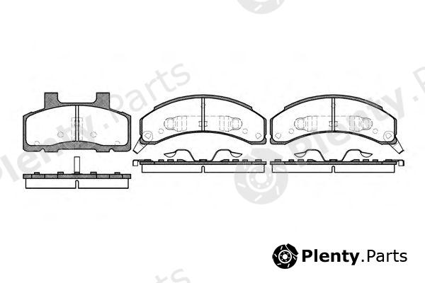  ROADHOUSE part 2518.02 (251802) Brake Pad Set, disc brake