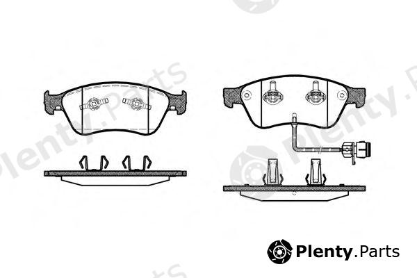  ROADHOUSE part 2105612 Brake Pad Set, disc brake