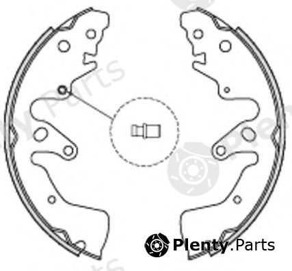  ROADHOUSE part 422800 Brake Shoe Set