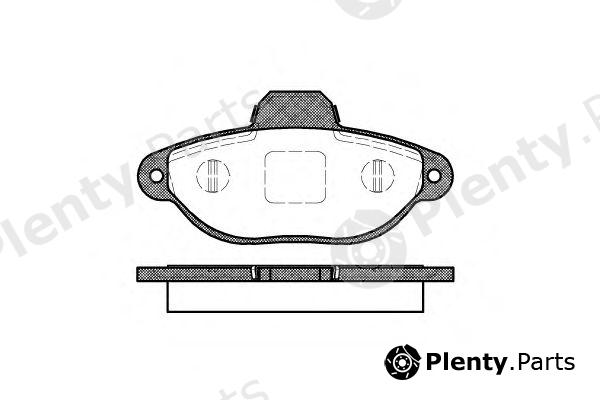 REMSA part 041420 Brake Pad Set, disc brake