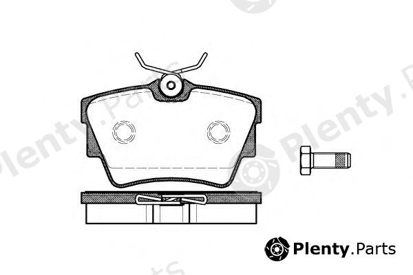  REMSA part 059110 Brake Pad Set, disc brake