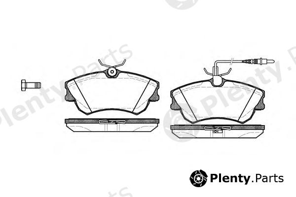  REMSA part 063802 Brake Pad Set, disc brake