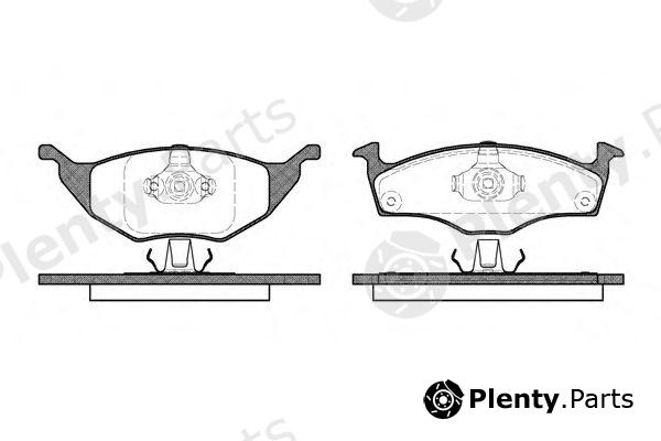  REMSA part 071820 Brake Pad Set, disc brake