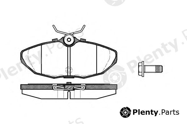  REMSA part 073210 Brake Pad Set, disc brake