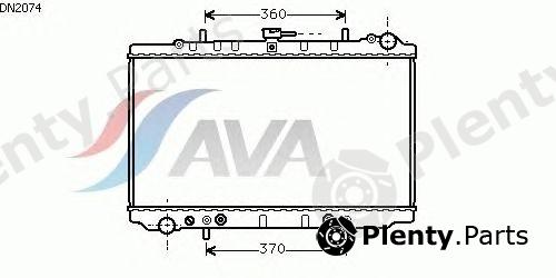  AVA QUALITY COOLING part DN2074 Radiator, engine cooling