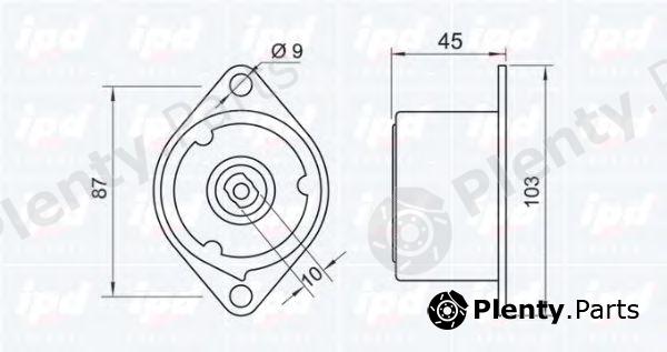 IPD part 15-3091 (153091) Belt Tensioner, v-ribbed belt