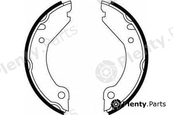  GIRLING part 5182041 Brake Shoe Set, parking brake