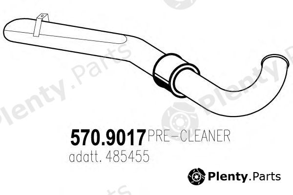  ASSO part 5709017 Exhaust Pipe