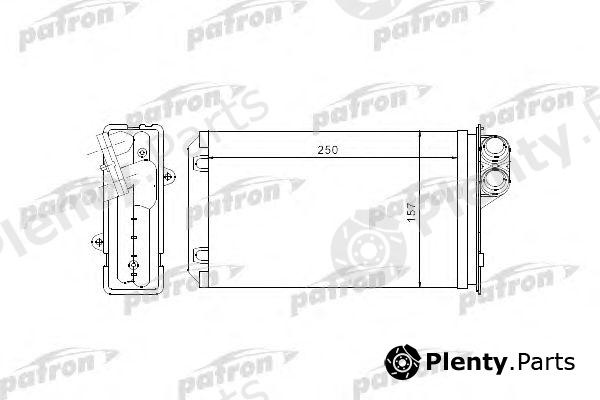  PATRON part PRS2056 Heat Exchanger, interior heating