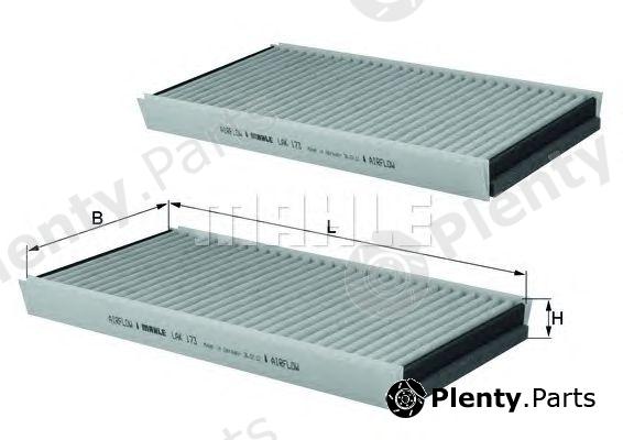  KNECHT part LAK173/S (LAK173S) Filter, interior air