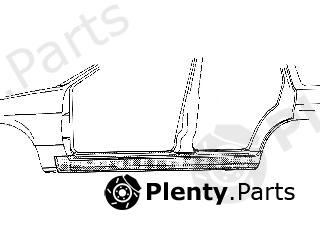  VAN WEZEL part 5880103 Foot Board, door sill