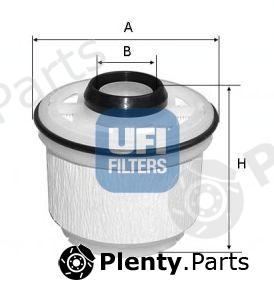  UFI part 2604500 Fuel filter