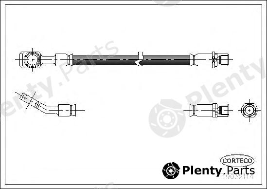  CORTECO part 19032114 Brake Hose