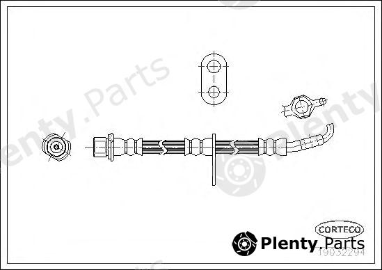  CORTECO part 19032294 Brake Hose