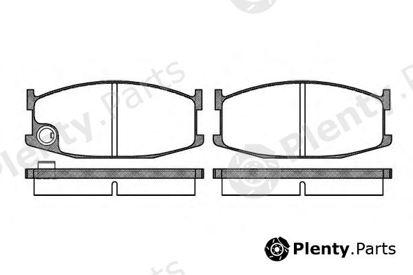  ROADHOUSE part 210810 Brake Pad Set, disc brake