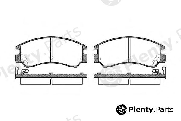  ROADHOUSE part 219104 Brake Pad Set, disc brake