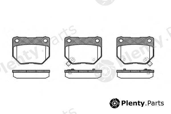  ROADHOUSE part 236502 Brake Pad Set, disc brake
