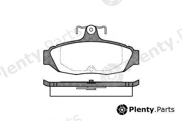  ROADHOUSE part 252800 Brake Pad Set, disc brake