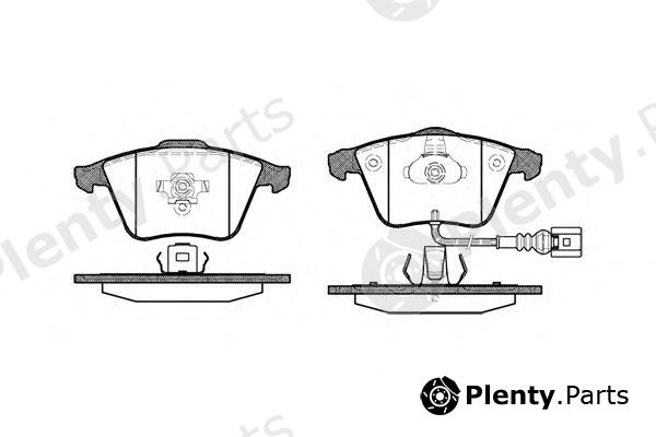  ROADHOUSE part 296432 Brake Pad Set, disc brake