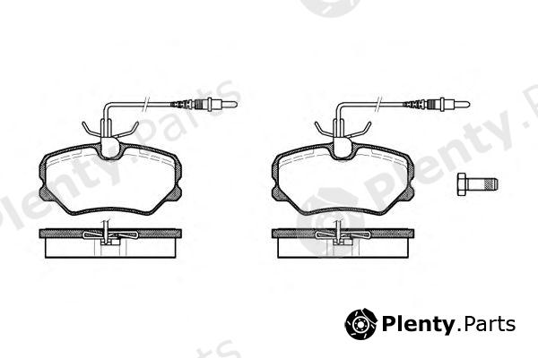  REMSA part 026212 Brake Pad Set, disc brake