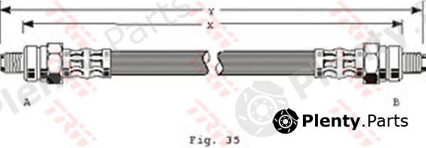  TRW part PHC207 Brake Hose