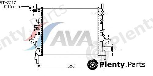  AVA QUALITY COOLING part RTA2217 Radiator, engine cooling