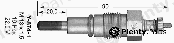  NGK part 5326 Glow Plug