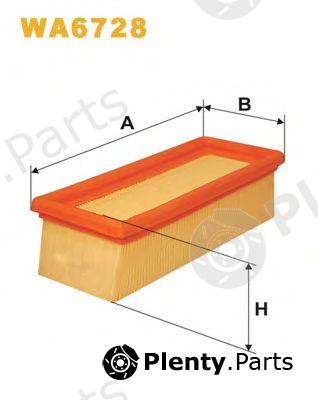  WIX FILTERS part WA6728 Air Filter