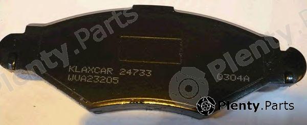  KLAXCAR FRANCE part 24733z (24733Z) Brake Pad Set, disc brake