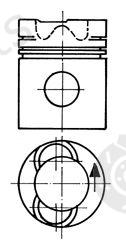  KOLBENSCHMIDT part 94724700 Piston
