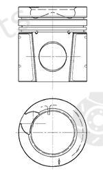  KOLBENSCHMIDT part 99900960 Repair Set, piston/sleeve