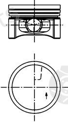  KOLBENSCHMIDT part 40219600 Piston