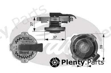  GATES part RC10381 Radiator Cap
