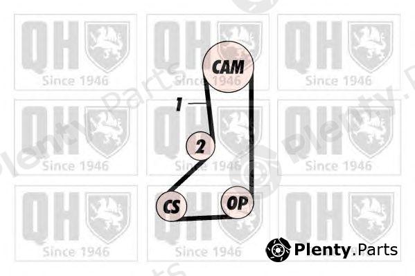  QUINTON HAZELL part QTB166 Timing Belt