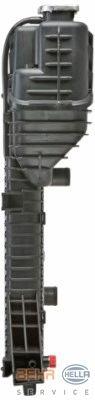 BEHR part 8MK376721-631 (8MK376721631) Radiator, engine cooling