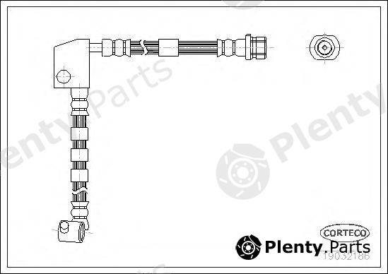  CORTECO part 19032186 Brake Hose