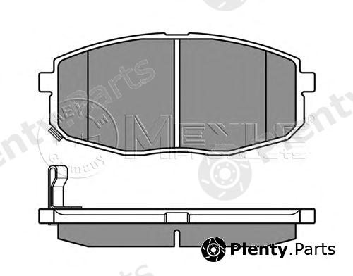  MEYLE part 0252396617/W (0252396617W) Brake Pad Set, disc brake