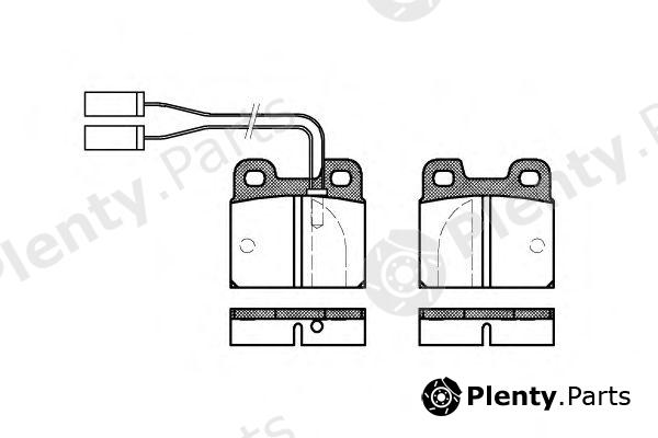  ROADHOUSE part 200501 Brake Pad Set, disc brake