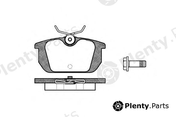  ROADHOUSE part 223100 Brake Pad Set, disc brake